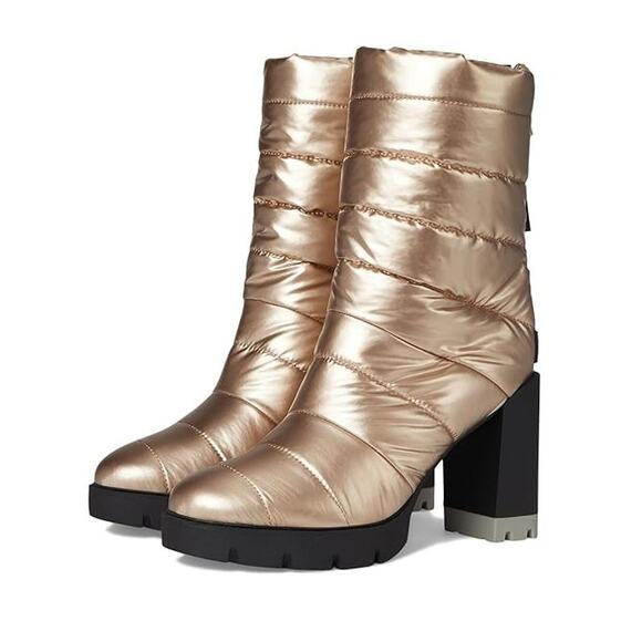 Naturalizer Think Robyn Womens Crosswalk Boot US 6 M Cashmere Vegan Leather NIB - Picture 2 of 15